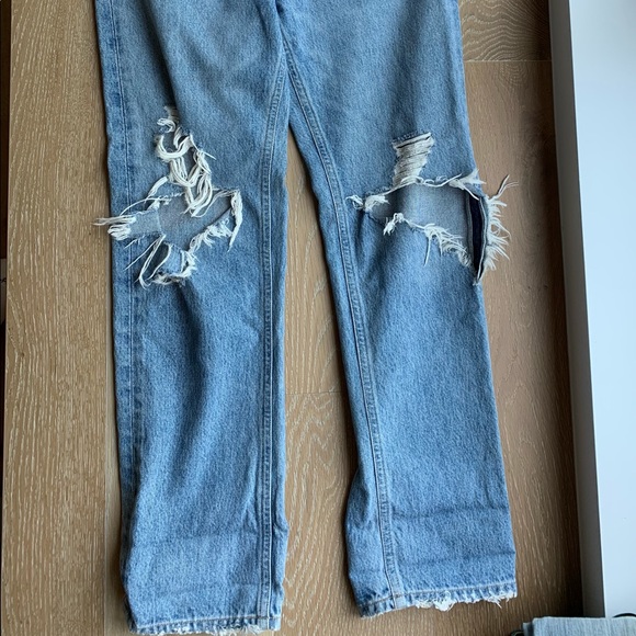 AGOLDE 90s Bf jeans RETAIL $290 - Picture 3 of 5